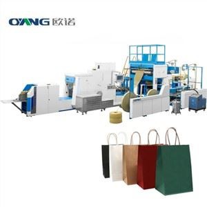 Automatický stroj na papierové vrecká s online rukoväťou